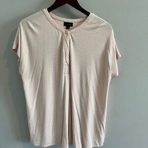 J Jill Wherever Pink Short Sleeve Top
